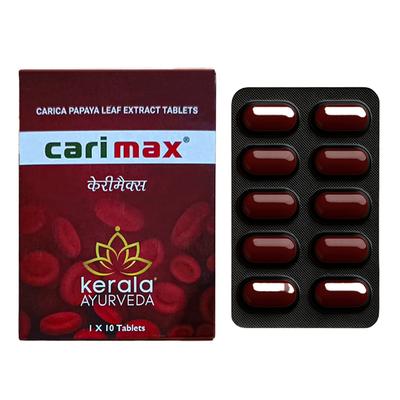 Kerala Ayurveda Carimax Tablet 10's - Speciality Medicines