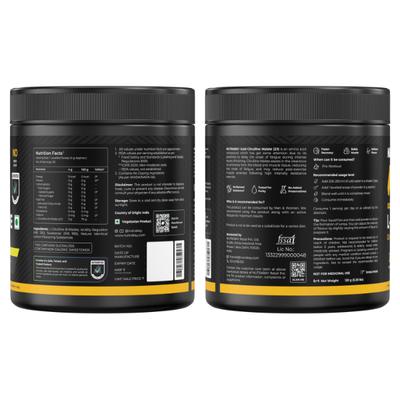 Nutrabay Gold Citrulline Malate Powder - Lemon 120 g - Workout Essentials