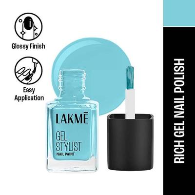 Lakme Absolute Gel Stylist Nail Color 95 Snow Cone 12 ml - Nail Polish