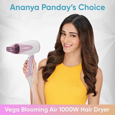 Vega Blooming Air 1000W Compact and Foldable Hair Dryer (VHDH-05) Color 1's - Hair Dryers