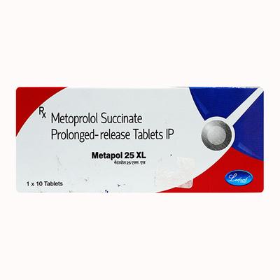 METAPOL XL 25mg Tablet 10's - Hypertension-Bet