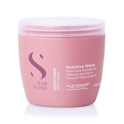 Alfaparf Milano Nutritive Mask For Dry, Damaged Hair, Frizzy Hair, Moisturising 500 ml - Hair Masks & Packs