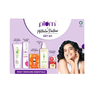 Plum Daily Skincare Essentials Mithila Palkar Gift Kit All Skin Types 1's - Others
