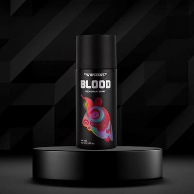 Whiskers Blood Deodorant Spray 150 ml - Deodorants/Roll-Ons