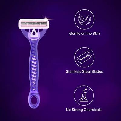 Bombae Hair Removal Razor for Women 5's - Razors & Cartridges