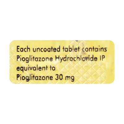 Pionorm 30mg Tablet 10'S - Diabetes-Ant