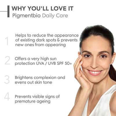 Bioderma Pigmentbio Daily Care Spf 50+ Brightening Cream For Skin Prone 40 ml - Face Sunscreen