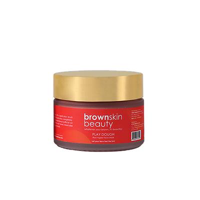 BrownSkin Beauty Play Dough Algae Face Mask with Free Applicator 50 ml - Face Packs