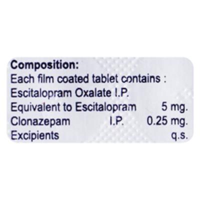 CILAPAM LS 5 Tablet 15's - Depression-Ant