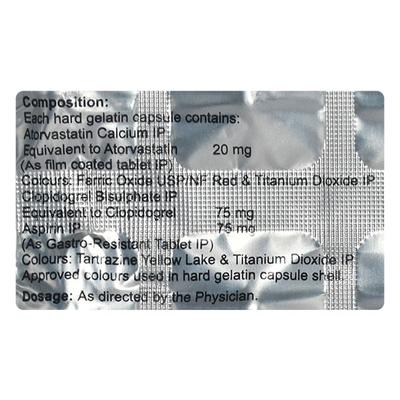 ATORFIT CV GOLD 20 Capsule 15's - Blood Clot-Ant