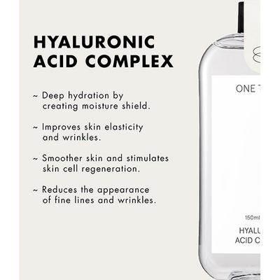 ONE THING Hyaluronic Acid Complex 150 ml - Toners