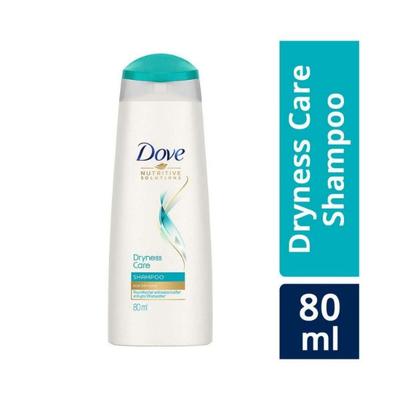 Dove Dryness Care Shampoo (For Dry Hair & Scalp) 80 ml - Shampoos