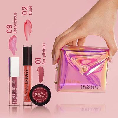 Swiss Beauty Matte Shimmer Shine Makeup Kit 52 gm - Makeup Kits & Sets