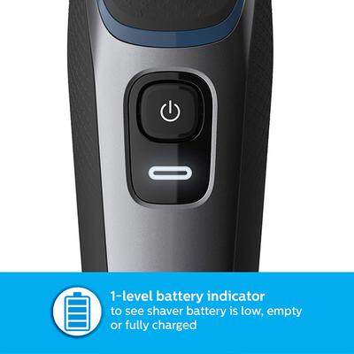 Philips Cordless Electric Shaver , 5D Pivot & Flex Heads, 27 Comfort Cut Blades (S3122/55) 1's - Shavers