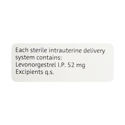 Mirena Intrauterine Delivery System 1'S - Contraception-Oth