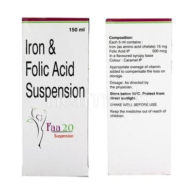 FAA 20 Suspension 150ml - Iron Supplement/Anaemia-Vma