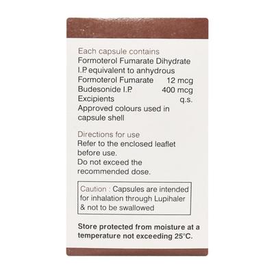 Budamate Forte Transcap 30'S - Asthma/COPD-Ast