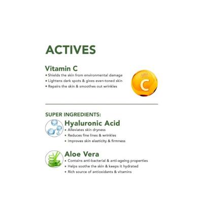 Skivia Vitamin C Face Serum with Hyaluronic Acid 30 ml - Face Serum