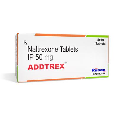 ADDTREX 50 Tablet 10's - Alcohol Addiction