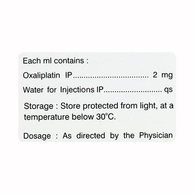 Oxaltero 100mg Injection 1'S - Cancer Oncology-Cyt