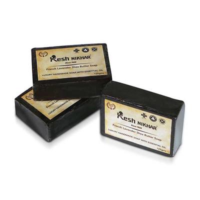 Kesh Nikhar Soap - Lavendar Shea Butter (Pack of 3 x 125 gm) - Soaps