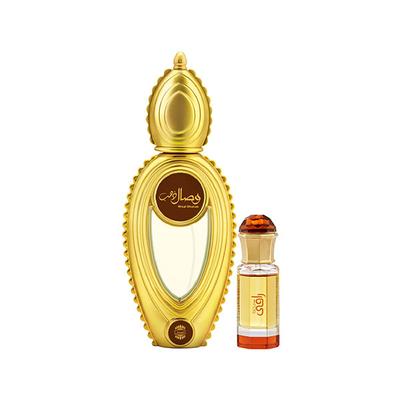 Ajmal Wisal Dhahab EDP Fruity Floral Perfume And Mukhallat Raaqi Concentrated Perfume Oil Floral Fruity 60 ml - Perfumes (Edt/Edp)
