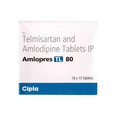 AMLOPRES TL 80mg Tablet 15's - Hypertension-Ana