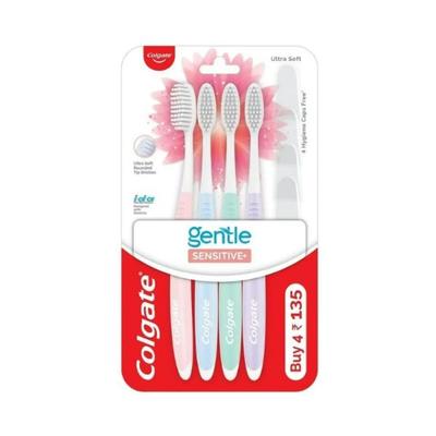 Colgate-Palmolive, Colgate Gentle Sensitive Soft Bristles Toothbrush - (4Pcs) 1's - Toothbrushes