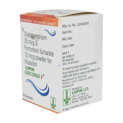 GLYCOFLO F 25/12 Capsule 30's - Asthma/COPD-Ast