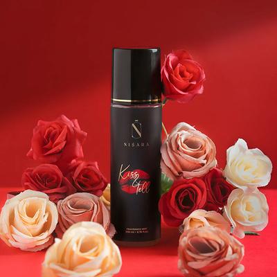 Nisara Kiss & Tell Long Lasting Floral Fragrance Body Mist Spray Perfume For Women 200 ml - Body Mist/Spray