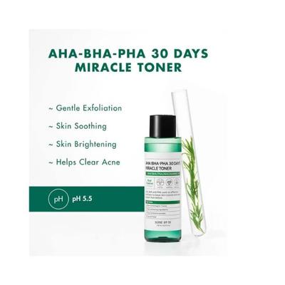 SOME BY MI AHA-BHA-PHA 30 DAYS MIRACLE TONER 150 ml - Toners