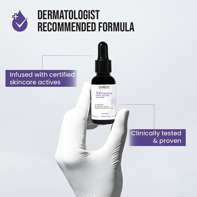 Insight Cosmetics 0.5% Retinol Anti-Ageing Face Serum 30 ml - Face Serum