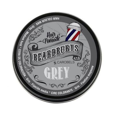 Beardburys Color Hair Wax Grey 100 ml - Crème