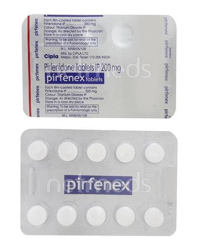 Pirfenex Tablet 10'S - Idiopathic Pulmonary Fibrosis