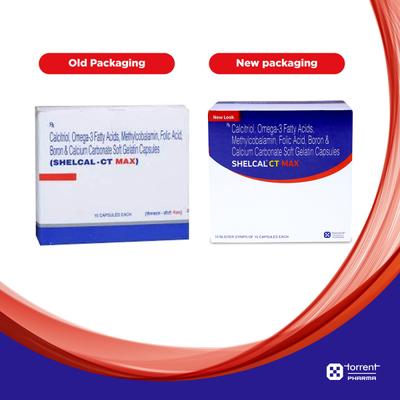 Shelcal CT Max Capsule 15'S - Supplements-Vam