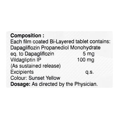 GLIPACURE D 5 Tablet 10's - Diabetes-Ant