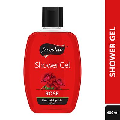 Freeskin Rose Shower Gel 400 ml - Shower Gels & Body Wash