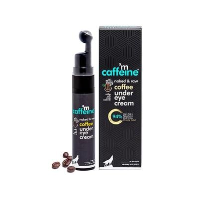 mCaffeine Coffee Under Eye Cream for Dark Circle & Puffiness Reduction with Hyaluronic E 15 ml - Under Eye Creams & Serums