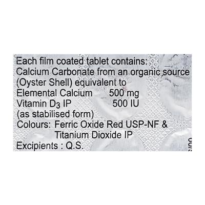 Calinta D3 Tablet 15'S - Supplements-Cal