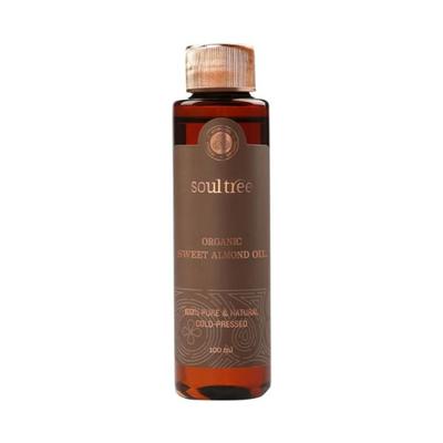 SoulTree Organic Sweet Almond Oil 100 ml - Hair Oils