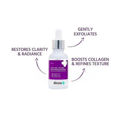 The Derma Co. 30 Percent AHA Plus 2 Percent BHA Face Peeling Solution 30ml - Bb & Cc Creams