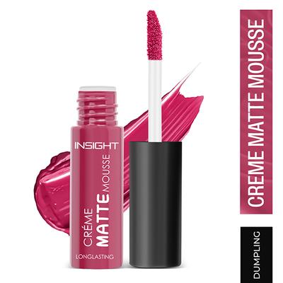 Insight Cosmetics Creme Matte Mousse Dumpling 6.5 gm - Liquid Lipsticks