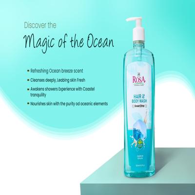 Rosa Hair & Body Wash - Ocean Drop 500 ml - Shower Gels & Body Wash