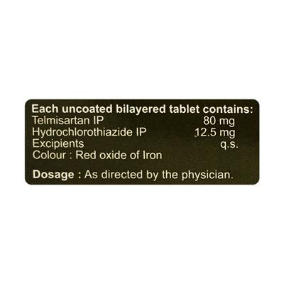 Tellzy 80mg Tablet 15'S - Hypertension-Ang