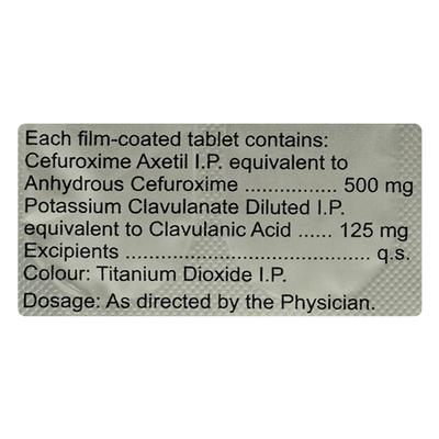 Fastclav 500mg Tablet 10'S - Bacterial Infections-Cep