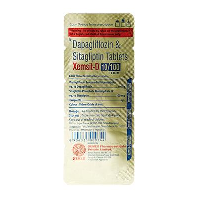 XEMSIT D Tablet 10's - Diabetes-Ant