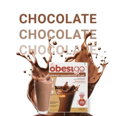 Obesigo Premium Chocolate Powder 350 gm - Weight Loss
