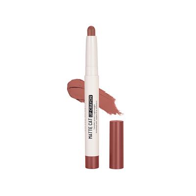 Swiss Beauty Non-Transfer Matte Cat Lip Crayon, Shade - Fig-Mauve 1.5 gm - Lip Crayons