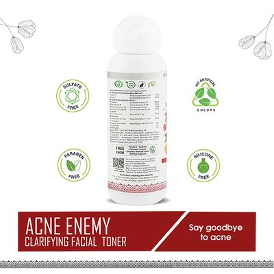 Ayouthveda Acne Enemy Clarifying Facial Toner 100 ml - Toners