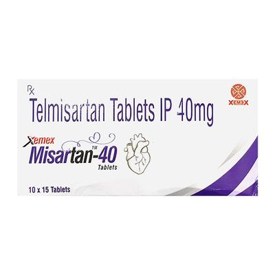 MISARTAN 40 Tablet 15's - Hypertension-Ang